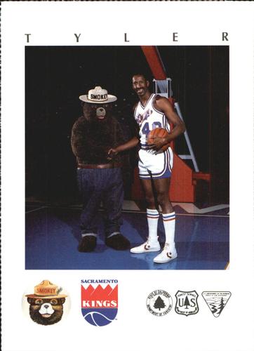 1985-86 Sacramento Kings Smokey #15 Terry Tyler Front