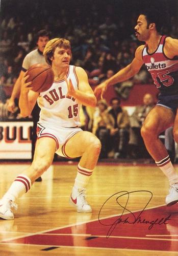 1977-78 White Hen Pantry Chicago Bulls #6 John Mengelt Front