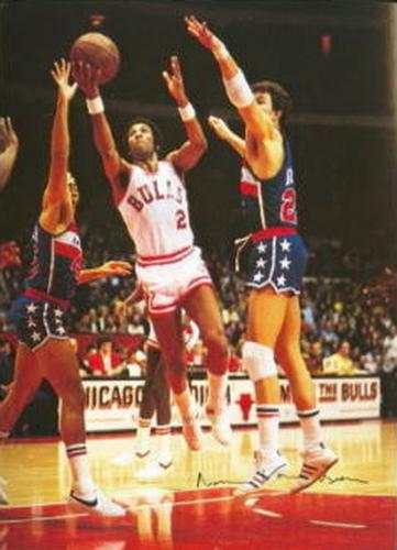 1977-78 White Hen Pantry Chicago Bulls #7 Norm Van Lier Front