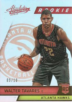 2015-16 Panini Absolute - Spectrum Gold #197 Walter Tavares Front