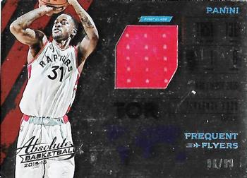 2015-16 Panini Absolute - Frequent Flyer Materials #58 Terrence Ross Front
