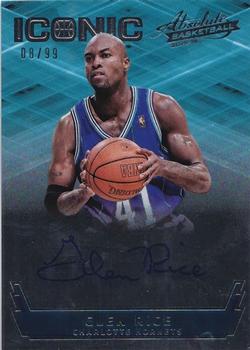 2015-16 Panini Absolute - Iconic Autographs #IA-GR Glen Rice Front
