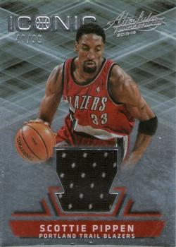 2015-16 Panini Absolute - Iconic Materials #28 Scottie Pippen Front