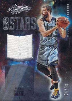 2015-16 Panini Absolute - NBA Stars Materials #18 Marc Gasol Front
