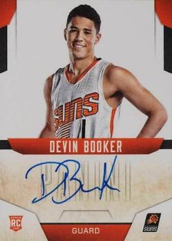 2015-16 Panini Absolute - Next Day Autographs #ND-DB Devin Booker Front