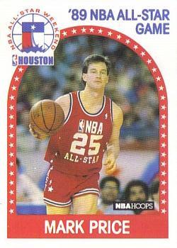 1989-90 Hoops All-Star Panels Perforated #28 Mark Price Front