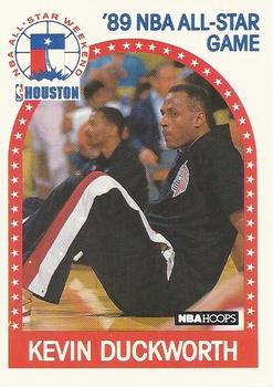 1989-90 Hoops All-Star Panels Perforated #193 Kevin Duckworth Front