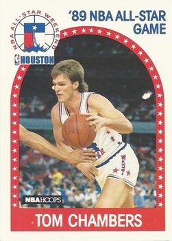 1989-90 Hoops All-Star Panels Perforated #197 Tom Chambers Front