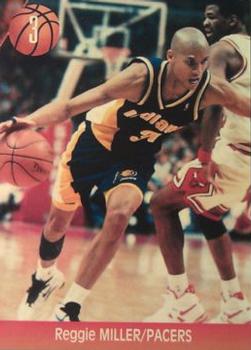 1995 Joan Basket Dominos NBA Greek #3 Reggie Miller Front