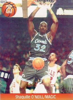 1995 Joan Basket Dominos NBA Greek #25 Shaquille O'Neal Front