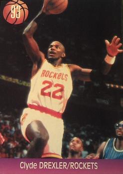 1995 Joan Basket Dominos NBA Greek #93 Clyde Drexler Front