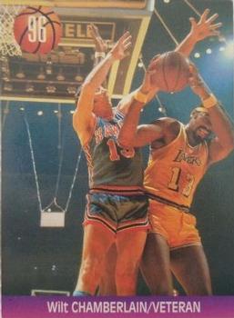 1995 Joan Basket Dominos NBA Greek #96 Wilt Chamberlain Front