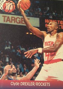 1995 Joan Basket Dominos NBA Greek #103 Clyde Drexler Front
