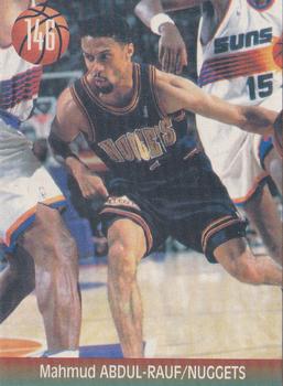 1995 Joan Basket Dominos NBA Greek #146 Mahmoud Abdul-Rauf Front
