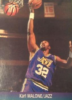 1995 Joan Basket Dominos NBA Greek #177 Karl Malone Front