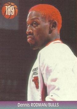 1995 Joan Basket Dominos NBA Greek #189 Dennis Rodman Front