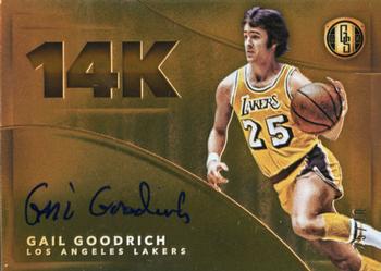 2015-16 Panini Gold Standard - 14K Autographs #14K-GG Gail Goodrich Front