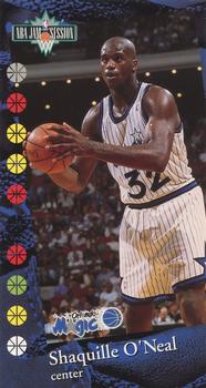 1995 Fleer Jam Session Game #P5 Shaquille O'Neal Front