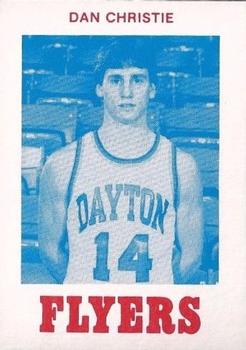 1983-84 Dayton Flyers #NNO Dan Christie Front