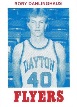 1983-84 Dayton Flyers #NNO Rory Dahlinghaus Front