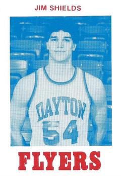 1983-84 Dayton Flyers #NNO Jim Shields Front