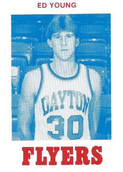 1983-84 Dayton Flyers #NNO Ed Young Front