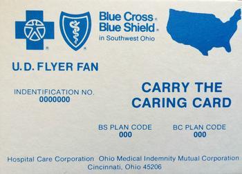 1983-84 Dayton Flyers #NNO Flyer Fan Card Front