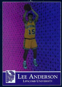 1991-92 David Lipscomb University Bison #16 Lee Anderson Front
