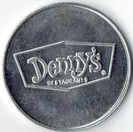 1985-86 Denny's Los Angeles Lakers Coins #3 Magic Johnson Back
