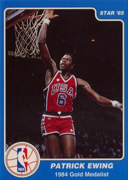 1997 1984-85 Star Olympic Team (Unlicensed) #2 Patrick Ewing Front