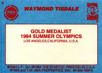 1997 1984-85 Star Olympic Team (Unlicensed) #3 Wayman Tisdale Back