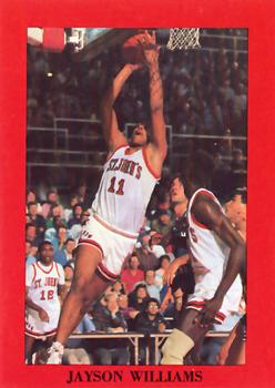 1989-90 Roundball Press 1st Rounders (Unlicensed) #11 Jayson Williams Front