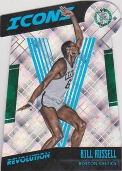 2015-16 Panini Revolution - Icons Cosmic #12 Bill Russell Front