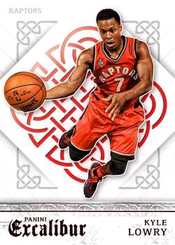 2015-16 Panini Excalibur #2 Kyle Lowry Front