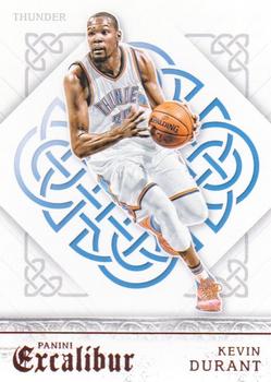 2015-16 Panini Excalibur #28 Kevin Durant Front