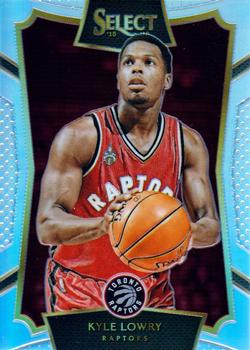 2015-16 Panini Select - Silver Prizms #27 Kyle Lowry Front