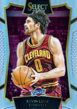 2015-16 Panini Select - Silver Prizms #76 Kevin Love Front