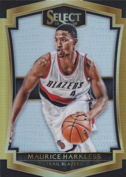 2015-16 Panini Select - Silver Prizms #177 Maurice Harkless Front