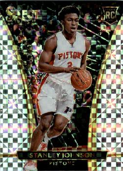 2015-16 Panini Select - Silver Prizms #208 Stanley Johnson Front
