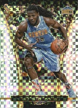 2015-16 Panini Select - Silver Prizms #213 Kenneth Faried Front