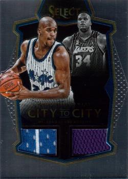 2015-16 Panini Select - City to City Memorabilia #6 Shaquille O'Neal Front