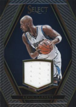2015-16 Panini Select - Select Swatches #37 Kevin Garnett Front