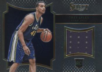 2015-16 Panini Select - Select Swatches Rookie #24 Trey Lyles Front