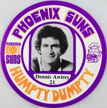 1977-78 Humpty Dumpty Phoenix Suns #NNO Dennis Awtrey Front