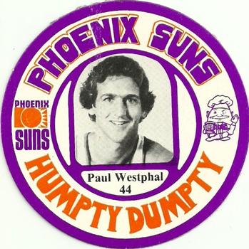 1977-78 Humpty Dumpty Phoenix Suns #NNO Paul Westphal Front