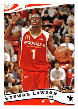 2006 Topps McDonald's All-American Game #B6 Tywon Lawson Front