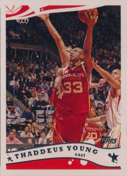 2006 Topps McDonald's All-American Game #B12 Thaddeus Young Front