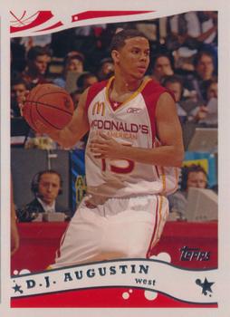 2006 Topps McDonald's All-American Game #B14 D.J. Augustin Front