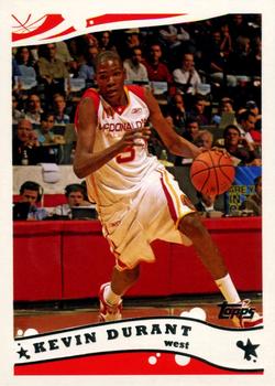 2006 Topps McDonald's All-American Game #B19 Kevin Durant Front
