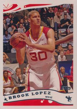 2006 Topps McDonald's All-American Game #B22 Brook Lopez Front
